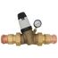 2" Press Pressure Reducing Valve w/ Gauge (Low Lead, Pre-adjustable)