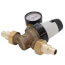 3/4" PEX Crimp Pressure Reducing Valve ASSE 1003 w/ Pressure Gauge (Low Lead, Pre-adjustable)