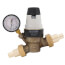 3/4" PEX Crimp Pressure Reducing Valve ASSE 1003 w/ Pressure Gauge (Low Lead, Pre-adjustable)