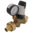 1" PEX Crimp Reducing Valve w/ Gauge (Low Lead, Pre-adjustable)