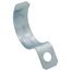 2" One Hole Steel Rigid Snap-On Strap