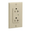 Decora Plus Surge Protective Duplex Receptacle, 20A, 2P, NEMA 5-20R - Ivory (125V)