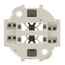 GX24Q-6 Base, 75w-600v, Vertical Screw Down w/ Round Base For 70w Lamps, Body Marked w/ Red Ink