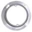 4" x 5/8" Raised Round Box Cover, Center Blanked w/ Tapped Ears on 2-3/4" Centers