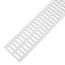 3' Channel Grate for Mini Channel Drain (White)