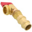 Press 1/4 Turn Washing Machine Valve Top Handle (Red)