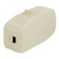 Heavy Duty In-Line Cord Light Switch, 3A - Ivory (125V)