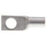 One Hole Standard Barrel Copper Lug, Wire Size #2 AWG, 3/8" Bolt (Brown)