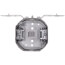 4" x 1-1/2" Deep Octagon Box w/ Armored Cable Clamps & V Bracket