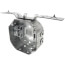 4" x 1-1/2" Deep Octagon Box w/ Armored Cable Clamps & V Bracket
