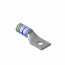One Hole Standard Barrel Copper Lug, Wire Size 1/0 AWG, 1/4" Bolt (Pink)