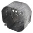 4" x 2-1/8" Deep Octagon Box w/ 1/2" and 3/4" Knockouts
