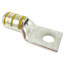 One Hole Standard Barrel Copper Lug, Wire Size 250 kcmil, 3/8" Bolt (Yellow)