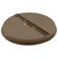 14" Steel Round Duct Ring w/ Butterfly Damper (Brown)