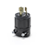 Locking Plug, 15A, 125V All Black