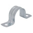 1" Two Hole Steel Rigid Snap-On Strap