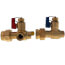 1" Sweat Isolator E-X-P E2 Tankless Water Heater Service Valve Kit (Lead Free)
