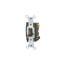 3-Way Commercial Toggle Switch, 15A, Side Wired - Brown (120/277V)
