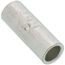 Two-Way Standard Barrel Copper Splice Connector, Wire Size 4 AWG (Gray)