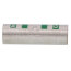 Two-Way Standard Barrel Copper Splice Connector, Wire Size 1 AWG (Green)