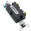 Single Pole Commercial Toggle Switch, 20A, Side Wired - White (120/277V)