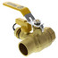 1" Sweat x IPS Pro-Pal Full Port Ball Valve w/ Hose Drain