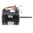 5.6" OAO PSC Rheem Direct Drive Fan & Blower Motor, 48Y (115V, 3/4 HP, 1075 RPM)