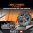 MODbox 10" Replacement Wheels for Rolling Toolbox (2 Wheels)