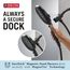 7-Setting Suredock Magnetic Hand Shower (Matte Black), 54910-BL-PK