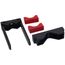 TouchDown Tube Hangers: 1 Bridge 1 Base 1 Screw 1 Set of Pipe Down Inserts