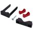 TouchDown Tube Hangers: 1 Bridge 1 Base 1 Screw 1 Set of Pipe Down Inserts