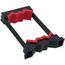 TouchDown II Tube Hangers: (1) Bridge (1) Base (2) Screws (2) Pipe Down Inserts