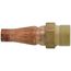 3/8" ODF Inlet, 3/8" Outlet, 5502-06B-06 Series Male Resealable Quick Connect Coupling