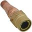 3/8" ODF Inlet, 3/8" Outlet, 5502-06B-06 Series Male Resealable Quick Connect Coupling