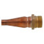 3/8" ODF Inlet, 1/2" Outlet, 5502-06B-08 Series Male Resealable Quick Connect Coupling