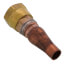 3/8" ODF Inlet, 3/8" Outlet, 5505-06B-06 Series Female Resealable Quick Connect Coupling