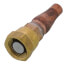 3/8" ODF Inlet, 3/8" Outlet, 5505-06B-06 Series Female Resealable Quick Connect Coupling