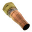 1-1/8" ODF Inlet, 1" Outlet, 5505-18-16 Series Female Resealable Quick Connect Coupling