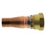 1-1/8" ODF Inlet, 1" Outlet, 5505-18-16 Series Female Resealable Quick Connect Coupling