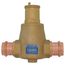 1-1/2" Integral Press 551 Series DISCAL Air Separator w/ Service Valve