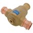 1-1/2" Integral Press 551 Series DISCAL Air Separator w/ Service Valve