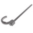 1-1/2" Schedule 40 HangsTuff Swivel J-Hook Tube Hanger
