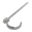2" Schedule 40 HangsTuff Swivel J-Hook Tube Hanger
