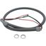 1/2" x 4' 10/3 Gray Ultra-Whip Liquidtight Flexible Non-Metallic PVC Conduit Cable Whip