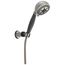 H2okinetic 5-Setting Adjustable Wall Mount Hand Shower (Stainless), 55445-SS