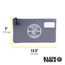 7" Canvas Tool Pouch/Zipper Bag w/ Divider (Gray)