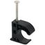 PickUp Tube Talon w/ Nail for 1/2" Copper, PEX and CPVC Tubing, Black (Box of 100)
