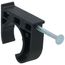 PickUp Tube Talon w/ Nail for 3/4" Copper, PEX and CPVC Tubing, Black (Bucket of 1000)