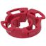 1/2" to 3/4" CTS Pipe Eye Metal Stud Insulator for Hot Side Supply (Red)