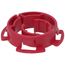 1/2" to 3/4" CTS Pipe Eye Metal Stud Insulator for Hot Side Supply (Red)